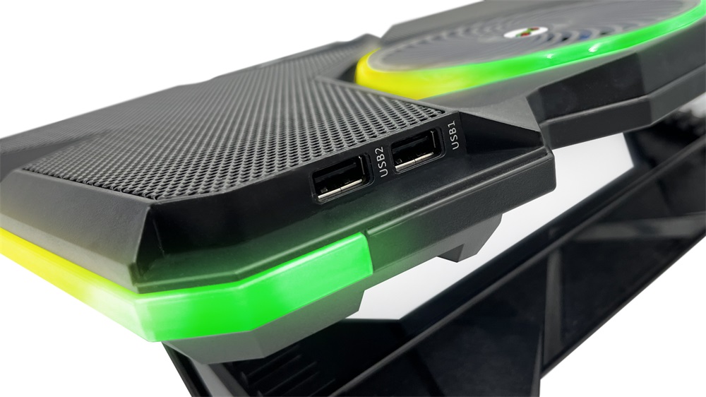 FroggieX FX-PC-P1-BL NitroCooling notebook hütőpad telefontartóval