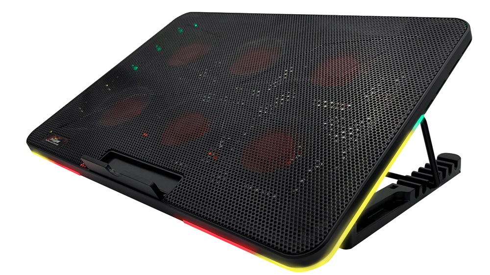 FroggieX FX-PC-P2-R HyperCooling notebook hütőpad telefontartóval