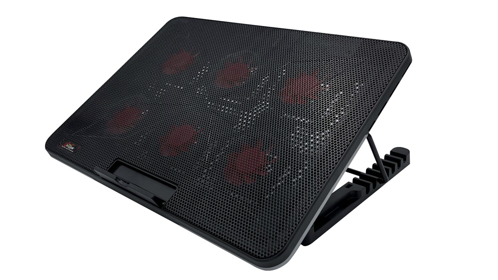 FroggieX FX-PC-P2-R HyperCooling notebook hütőpad telefontartóval