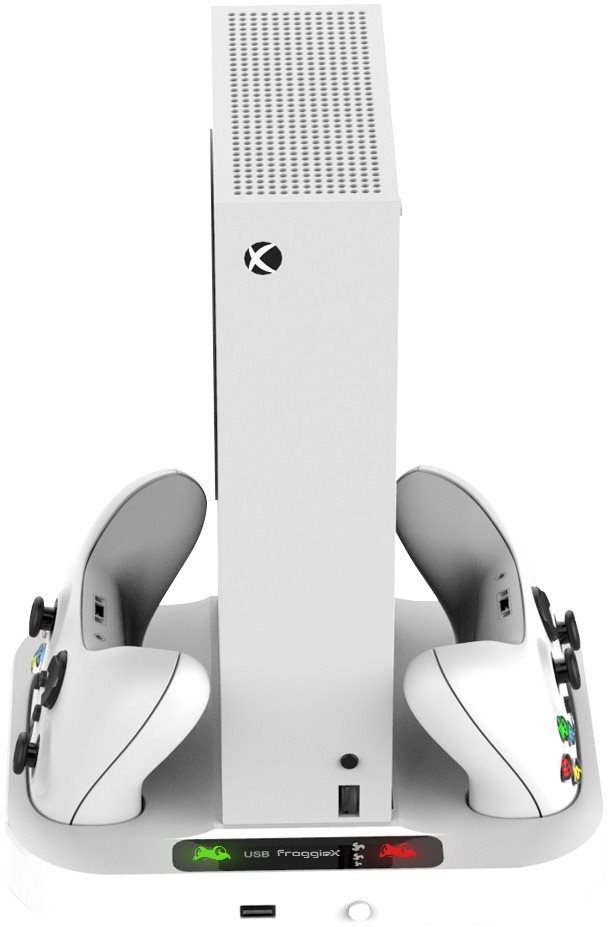 Froggiex FX-XSX-C1-W Xbox Series S multifunkciós fehér töltőállomás