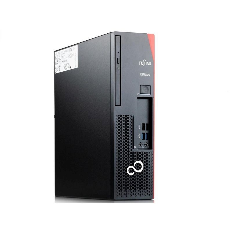 Fujitsu Esprimo D538 SFF/i5-9500/16GB/512GB/Win Pro COA/fekete asztali számítógép (Használt A+)