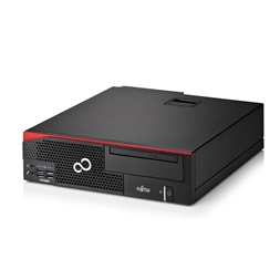 Fujitsu Esprimo D756 SFF/i5-6600/8GB/256GB SSD/Win Pro COA/fekete asztali számítógép (Használt A+)