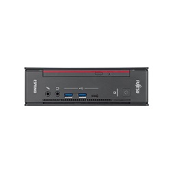 Fujitsu Esprimo Q957 Micro/i3-6100/8GB/256GB SSD/Win Pro COA/fekete asztali számítógép (Használt A+)