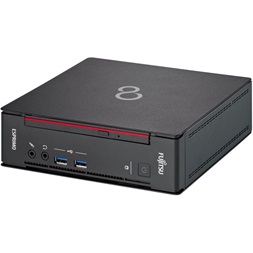 Fujitsu Esprimo Q958 Micro/i5-8400T/16GB/256GB SSD/Win Pro COA/fekete asztali számítógép (Használt A+,felújított)