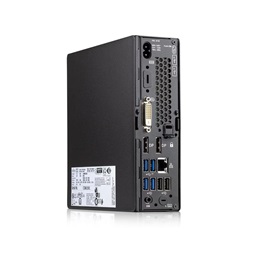 Fujitsu Esprimo Q958 Micro/i5-9500/8GB/256GB/Win Pro COA/fekete asztali számítógép (Használt A+)