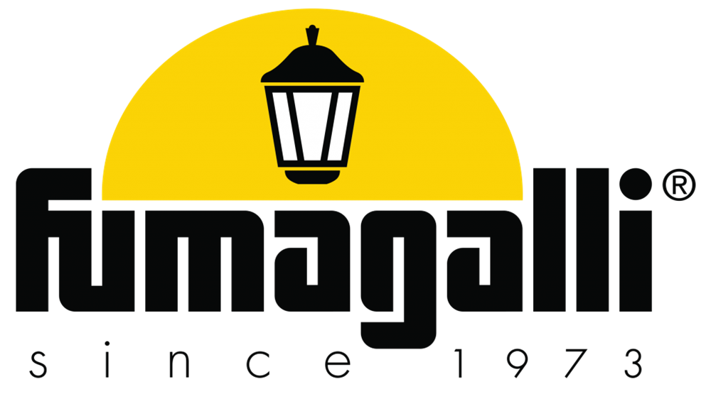 Fumagalli AMELIA WALL LED 8W 2,7K E27 fekete kültéri falilámpa