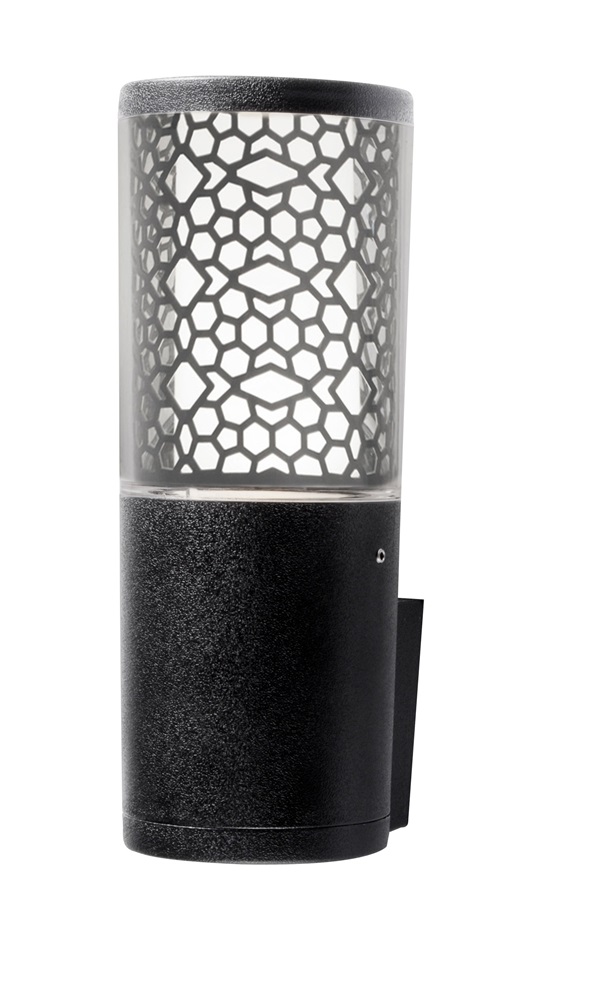 Fumagalli CARLO WALL DECO LED 3,5W GU10 fekete kültéri falilámpa