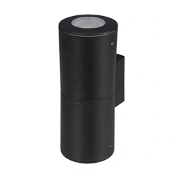 Fumagalli FRANCA 90 2L LED 10W GU10 fekete kültéri falilámpa