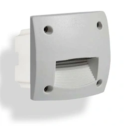 Fumagalli LETI 100 SQUARE ST LED 3W GX53 szürke kültéri beépíthető falilámpa