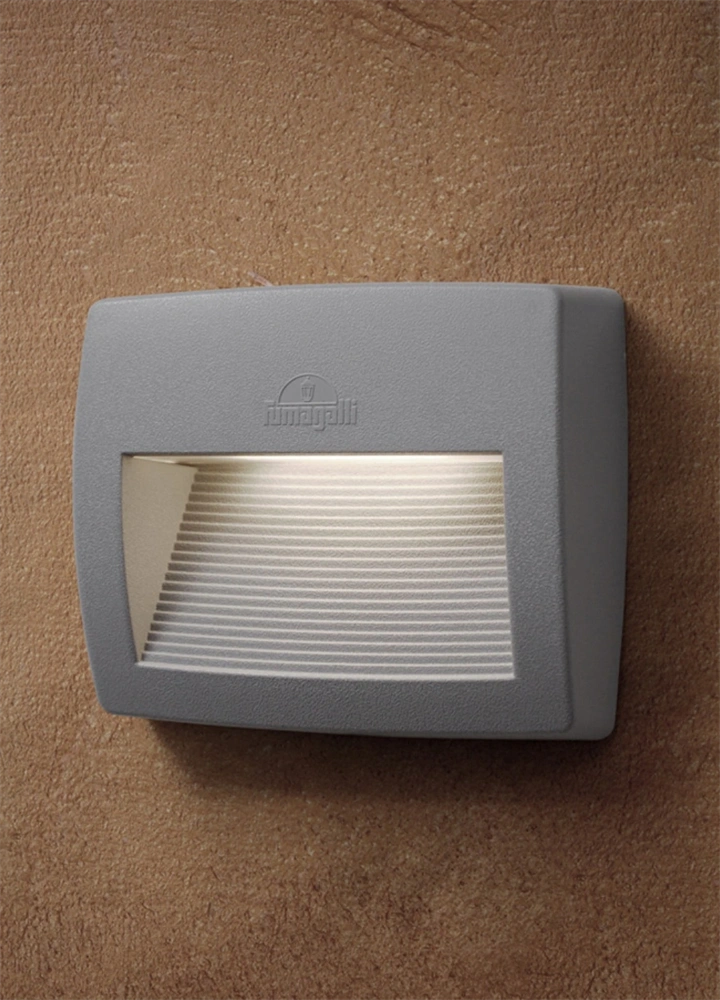 Fumagalli LORENZA 190 LED 8,5W 3K R7S szürke kültéri falilámpa