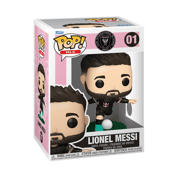 Funko POP! (01) MLS: Inter Miami- Lionel Messi(away) figura