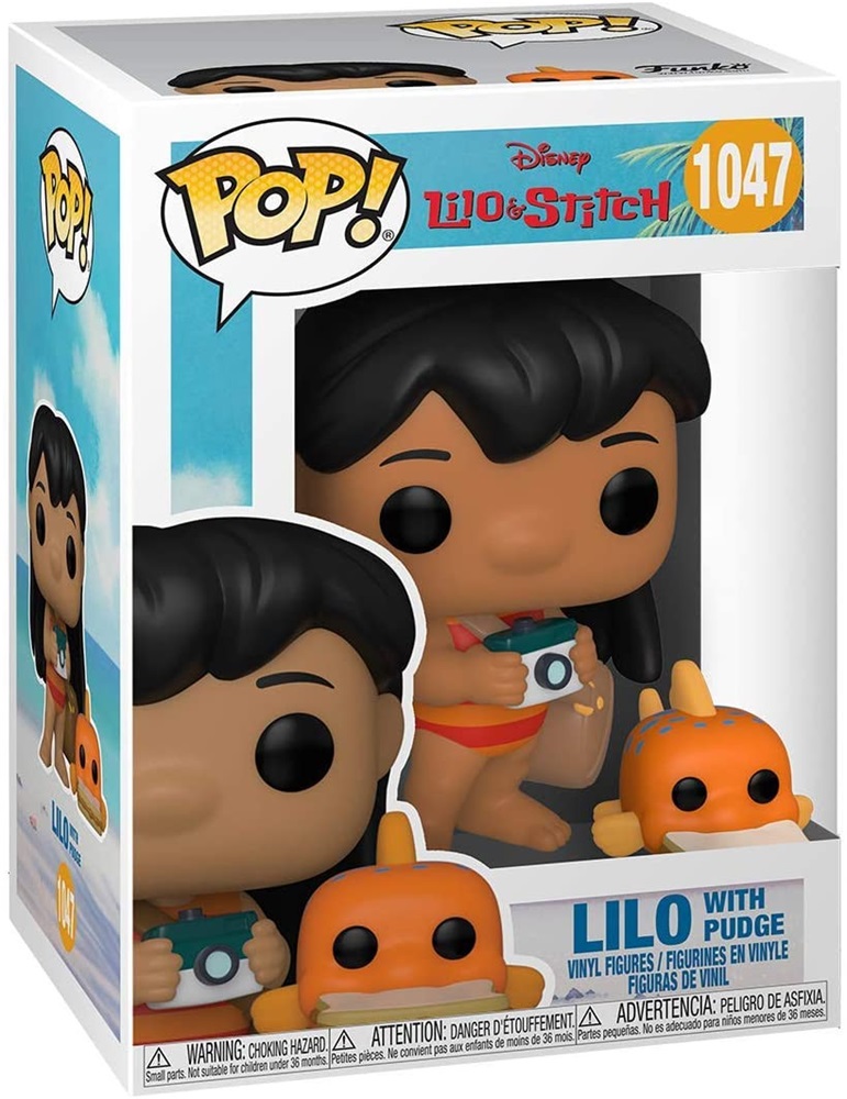 Funko POP! (1047) Disney: Lilo and Stitch - Lilo With Pudge figura