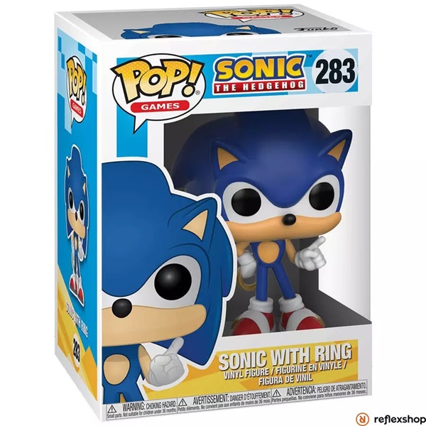 Funko POP! (283) Games: Sonic - Sonic w/ Ring figura