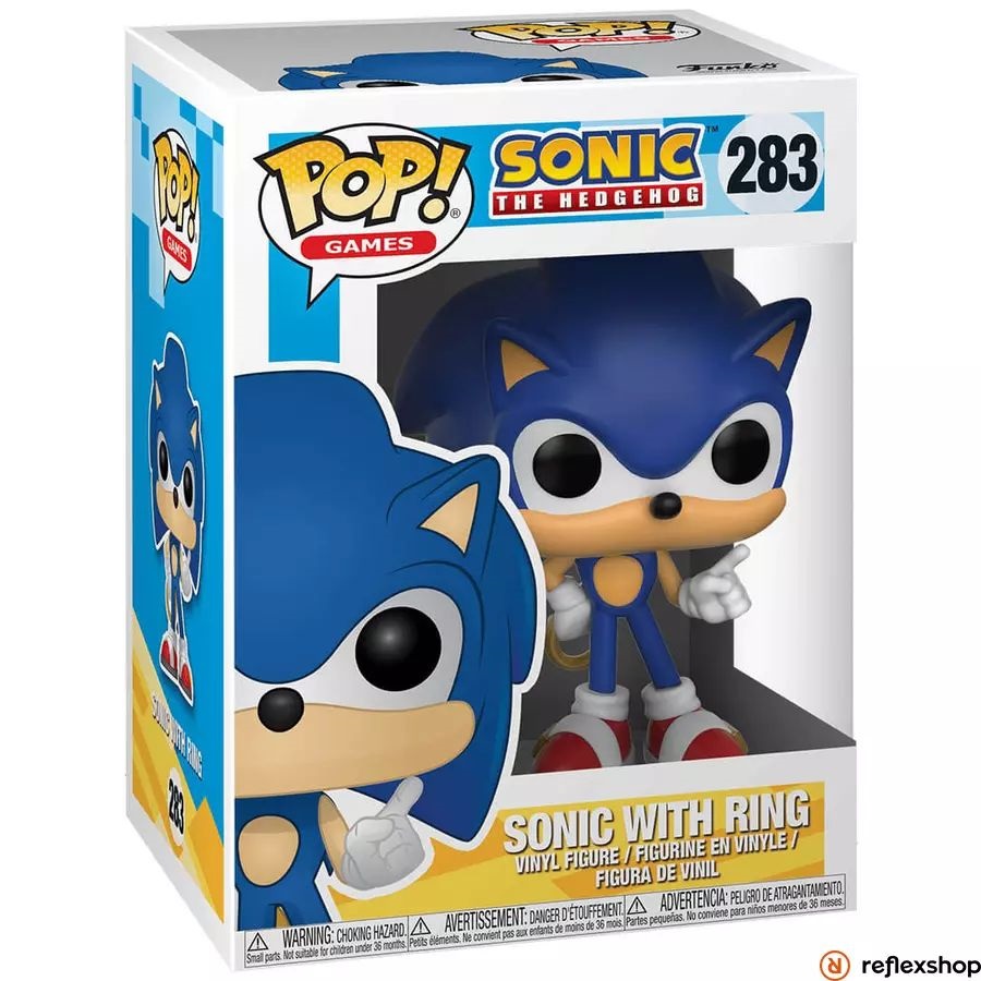 Funko POP! (283) Games: Sonic - Sonic w/ Ring figura