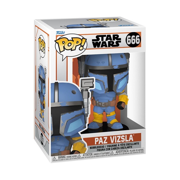 Funko POP! (666) Star Wars: The Mandalorian – Paz Vizsla figura