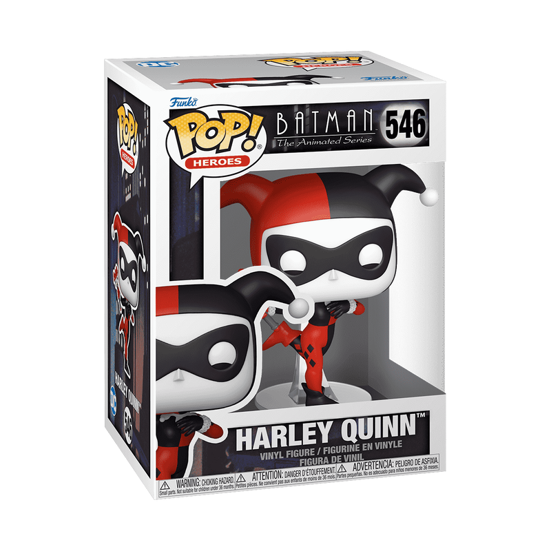 Funko POP! Animation (546) BTAS S5- Harley Quinn figura