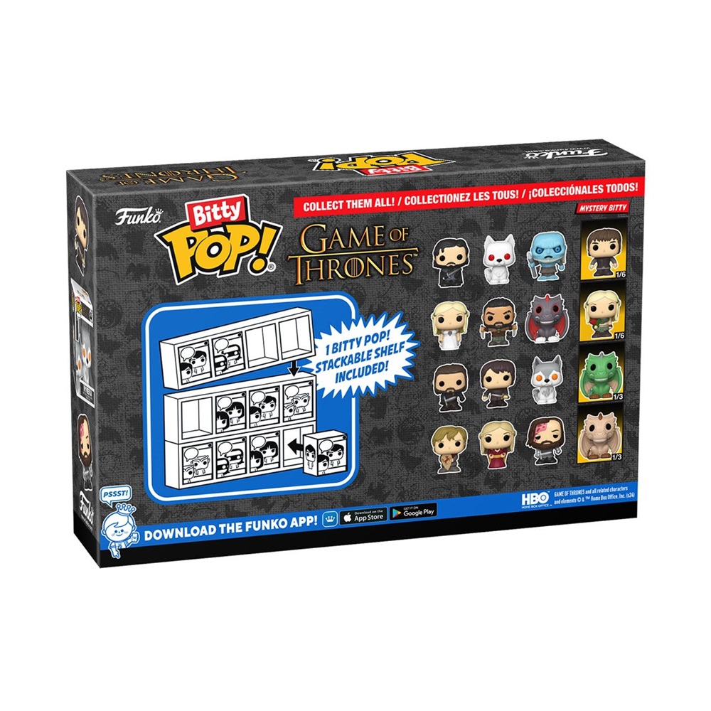 Funko POP! Game of Thrones - Jon Snow 4db-os figura csomag