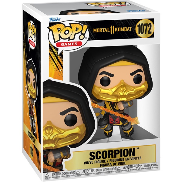 Funko POP! Games (1072) MK11 Fatality- Scorpion figura
