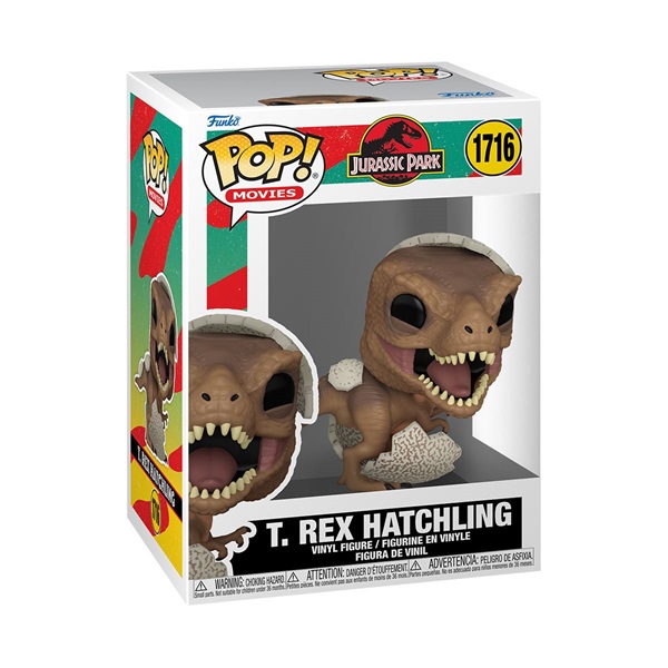 Funko POP! Movies (1716) JP Hatchling - Tyrannosaurus Rex figura