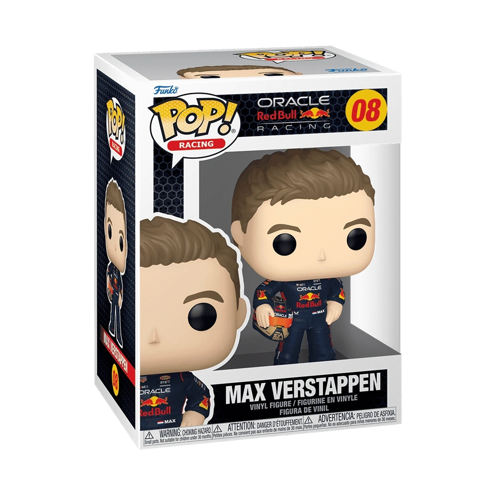 Funko POP! Racing (08) Formula 1 - Verstappen w/Helm figura