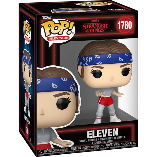 Funko POP! Television (1780) Stranger Things: Eleven (Fejpánttal) figura