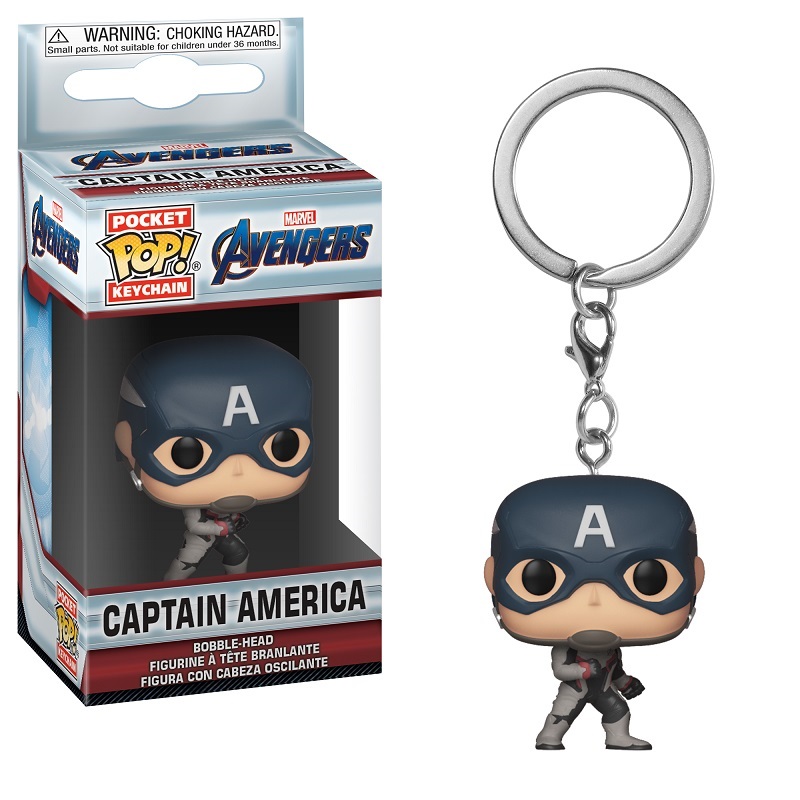 Funko Pocket POP! Marvel Avengers - Captain America kulcstartó