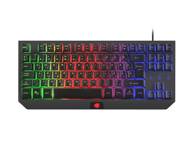 Fury HURRICANE TKL RAINBOW világítós billentyuzet HU