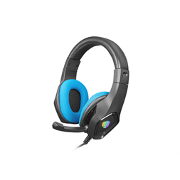 Fury PHANTOM fekete-kék gamer headset