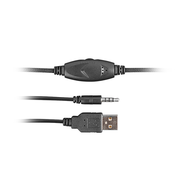 Fury PHANTOM fekete-kék gamer headset