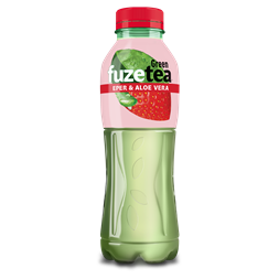 Fuzetea eper-aloevera zöld tea 0,5l DRS egyutas visszaváltási díjas üdítőital