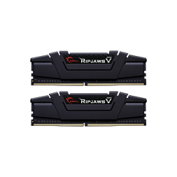 G.Skill 16GB/3200MHz DDR-4 Ripjaws V fekete (Kit! 2db 8GB) (F4-3200C16D-16GVKB) memória