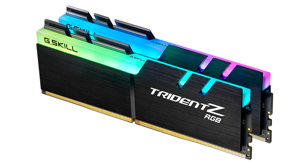 G.Skill 32GB/3200MHz DDR-4 Trident Z RGB (Kit! 2db 16GB) (F4-3200C16D-32GTZR) memória