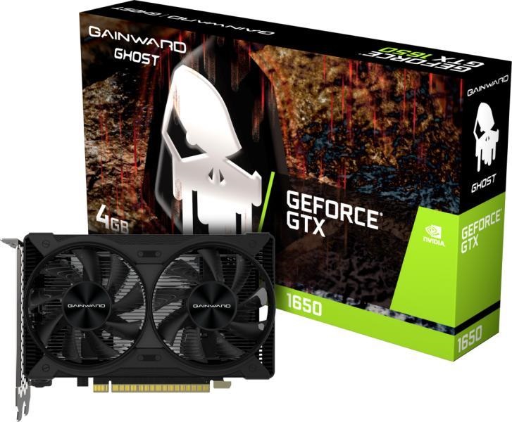 GAINWARD GeForce GTX1650 D6 Ghost nVidia 4GB GDDR6 128bit PCIe videokártya