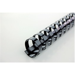GBC 32mm 50db-os fekete műanyag spirál