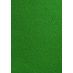 GBC A4 bőrhatású 100db-os zöld hátlap