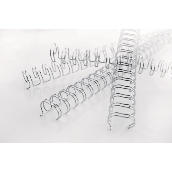 GBC Ibiwires 8mm 34 gyűrűs 100db-os fekete fémspirál