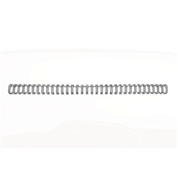 GBC Ibiwires 8mm 34 gyűrűs 100db-os fekete fémspirál