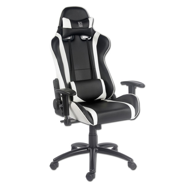 LC Power LC-GC-2 fekete/fehér gamer szék