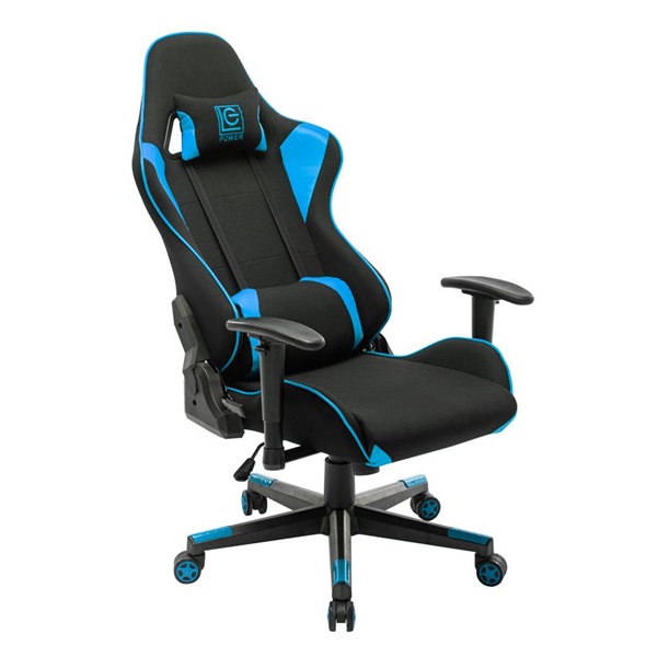 LC Power LC-GC-703BB fekete/kék gamer szék
