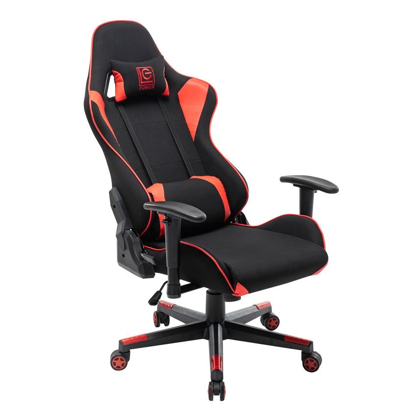 LC Power LC-GC-703BR fekete/piros gamer szék