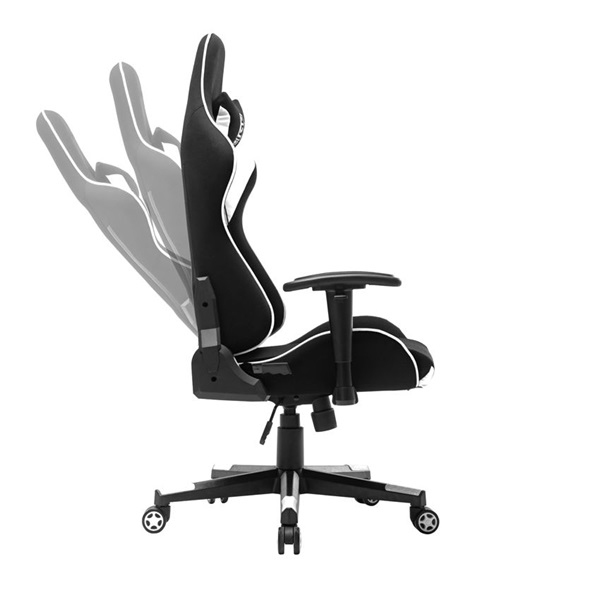 LC Power LC-GC-703BW fekete/fehér gamer szék