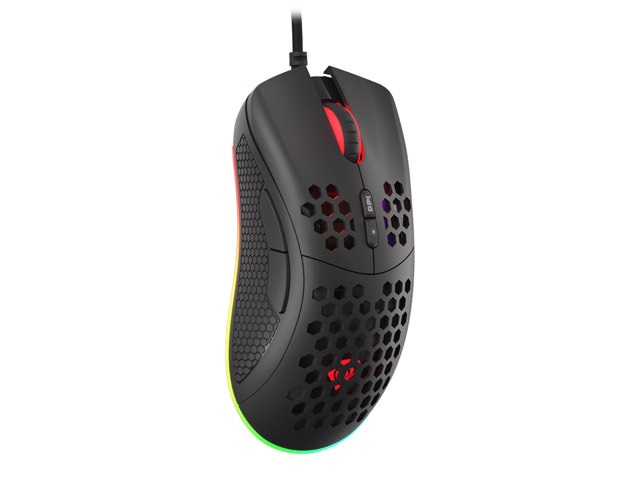 Genesis NMG-1680 KRYPTON 550 gamer egér, 8000DPI, RGB világítás, fekete