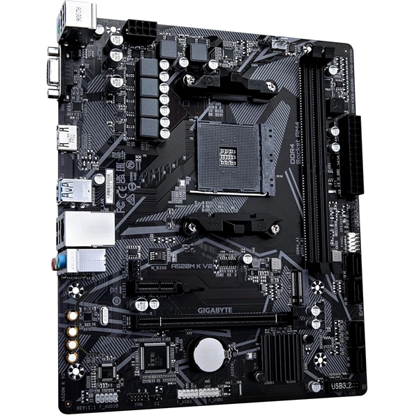 GIGABYTE Alaplap AM4 A520M K V2 AMD A520, mATX