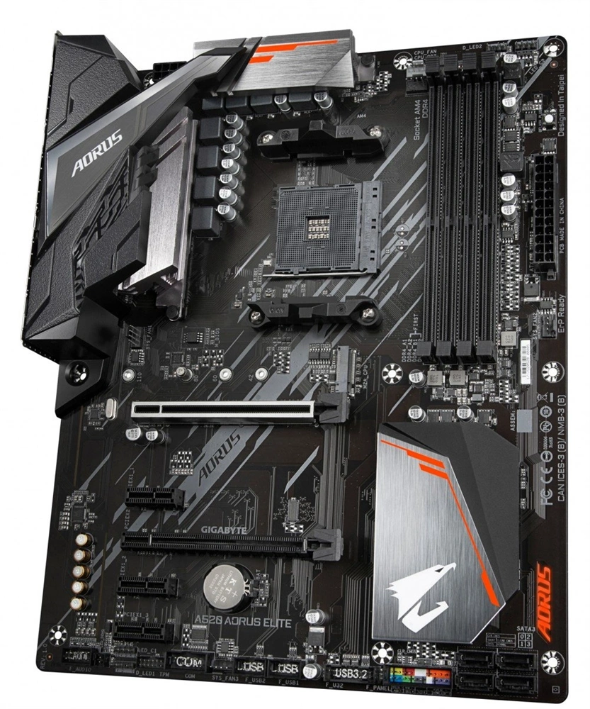 GIGABYTE Alaplap AM4 A520 AORUS ELITE AMD A520, mATX