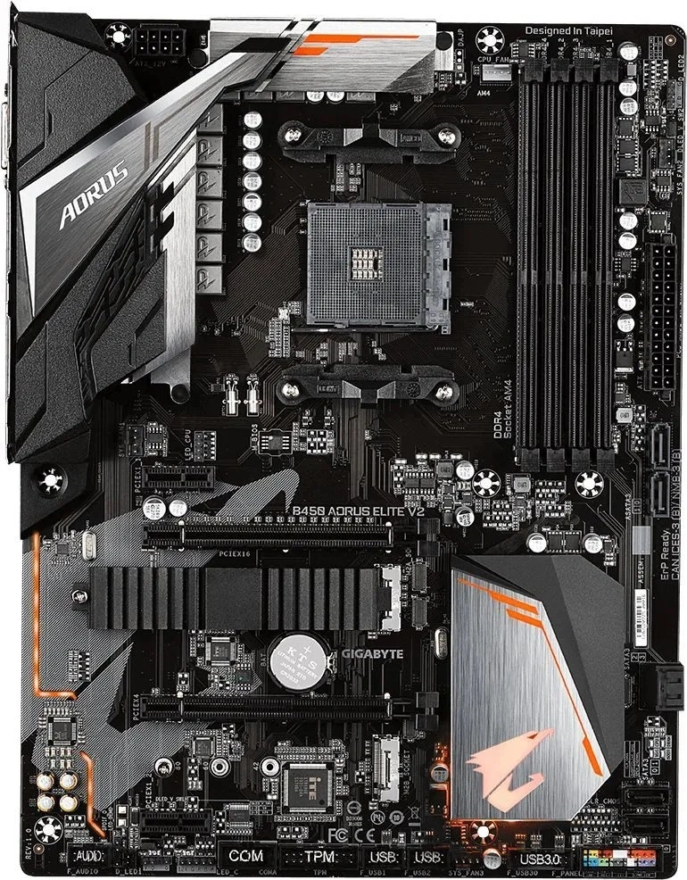 GIGABYTE Alaplap AM4 B450 AORUS ELITE V2 AMD B450, ATX