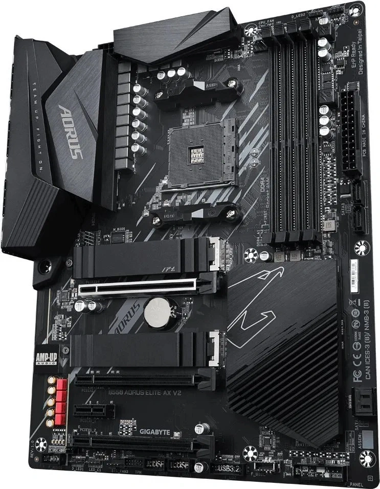 GIGABYTE Alaplap AM4 B550 AORUS ELITE AX V2 AMD B550, ATX