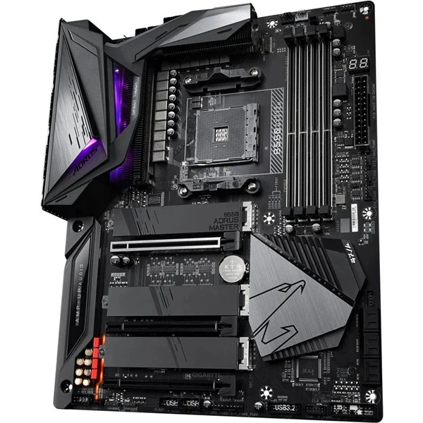 GIGABYTE Alaplap AM4 B550 AORUS MASTER GAMING AMD B550, ATX