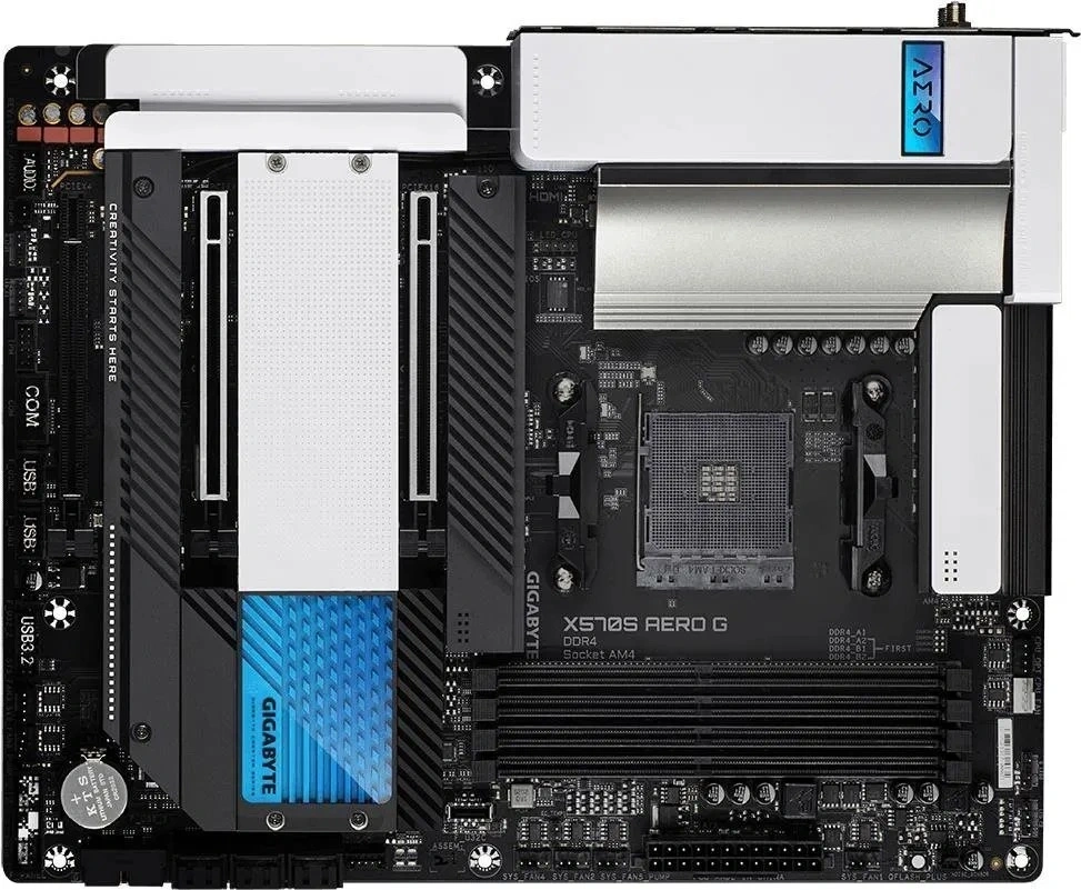 GIGABYTE Alaplap AM4 X570S AERO G AMD X570, ATX