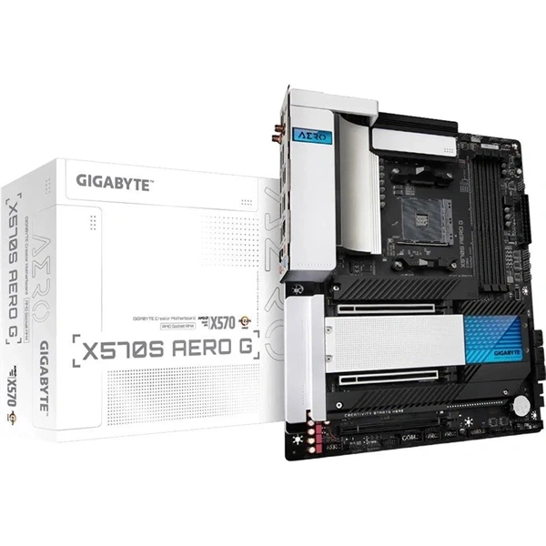 GIGABYTE Alaplap AM4 X570S AERO G AMD X570, ATX