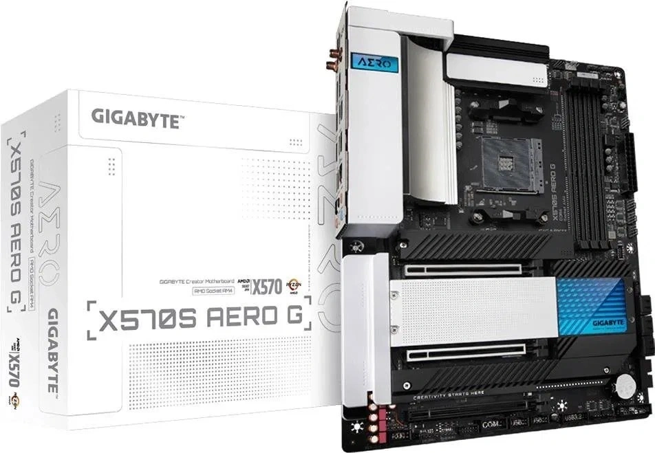 GIGABYTE Alaplap AM4 X570S AERO G AMD X570, ATX